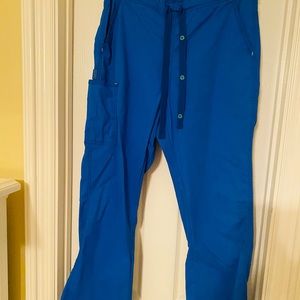 Wonder Wink Royal Scrub Pants L